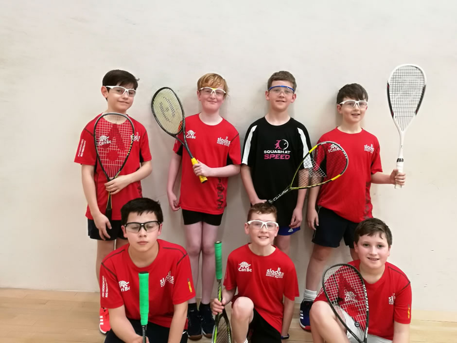 Back 3 boys from the left, Isaac Watts, Jack Harris and Daniel Hill in black. The others boys represented the boys U13 over the weekend!